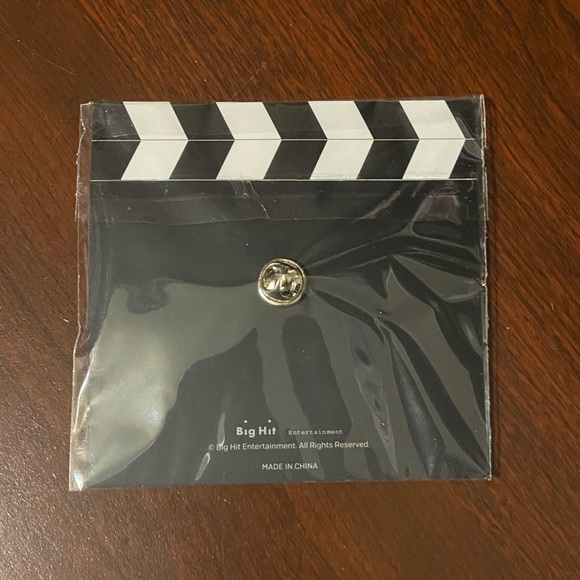 UNOFFICIAL BTS Cinema Ticket Enamel Pin - Picture 4 of 4